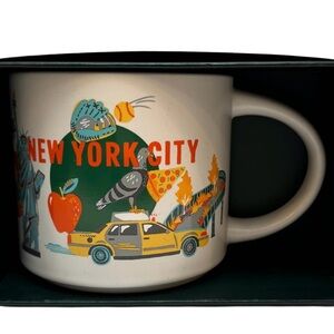 Starbucks Discovery Series New York City Ceramic Mug, 14 Oz Souvenir